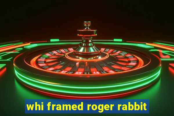 whi framed roger rabbit